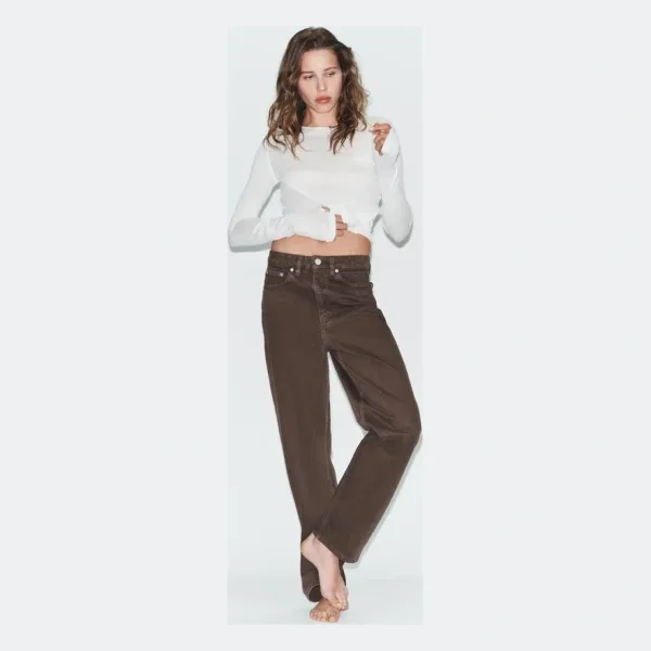 TRF MOM FIT HI-RISE JEANS