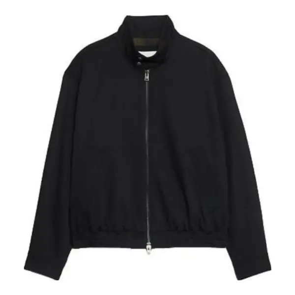 Cotton Twill Harrington Jacket