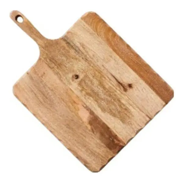 Carved Edge Square Wood Board