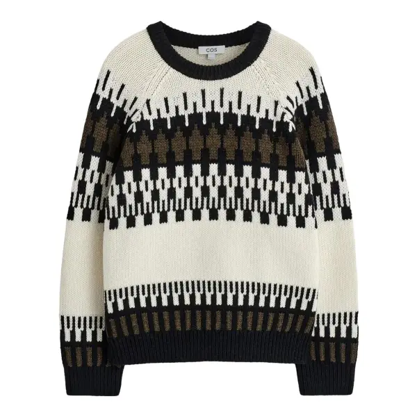 Fair Isle Wool and Cashmere Jumper