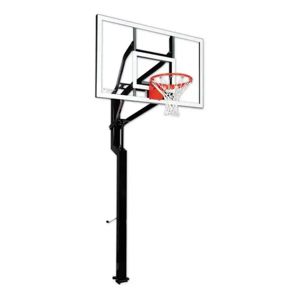 All-American 60" Tempered Glass In-Ground Basketball Hoop
