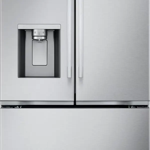 24 cu. ft. Counter-Depth MAX with Zero Clearance 3-Door French Door Refrigerator with Craft Ice