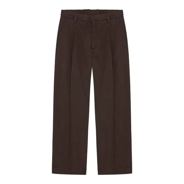 Kay Pleated Tailored Relaxed-Fit Pant