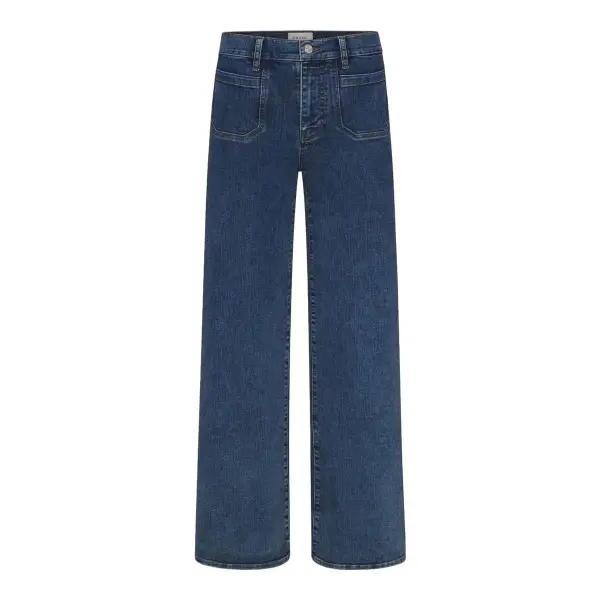 Le Slim Palazzo Modernist Pocket Jeans