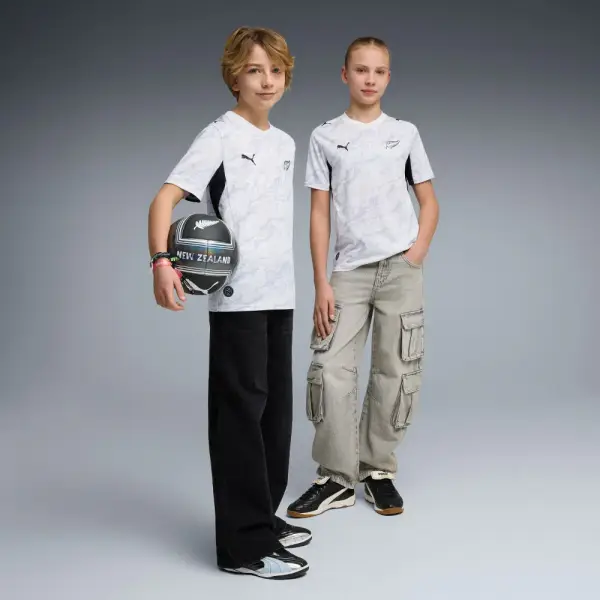 New Zealand Away Big Kids' Soccer Jersey