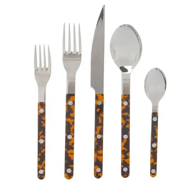 Tortoise 5-Piece Flatware Place Setting