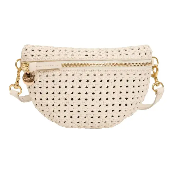 Petite Fanny Rattan Bag