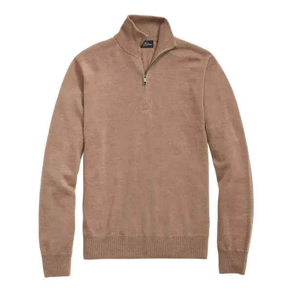 Ultimate Merino Wool Quarter-Zip Sweater