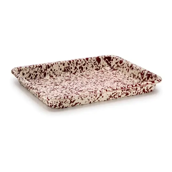 Splatter Small Rectangle Tray