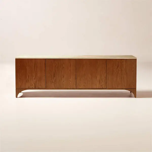 Roane Wood Media Console