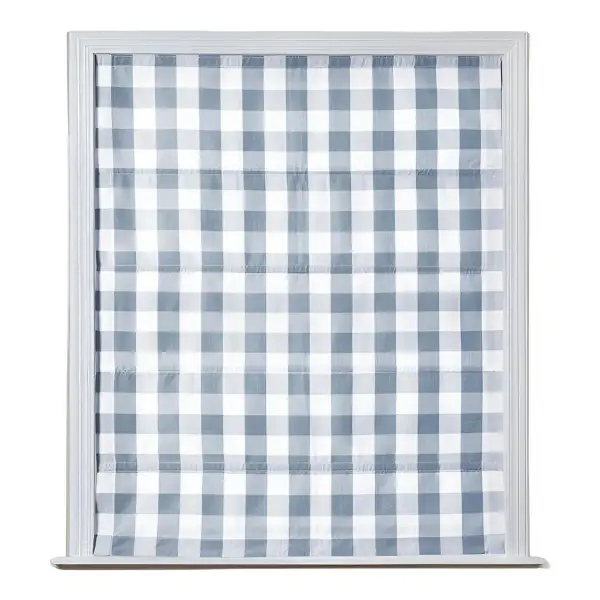 Celia Patterned Roman Shade Cordless