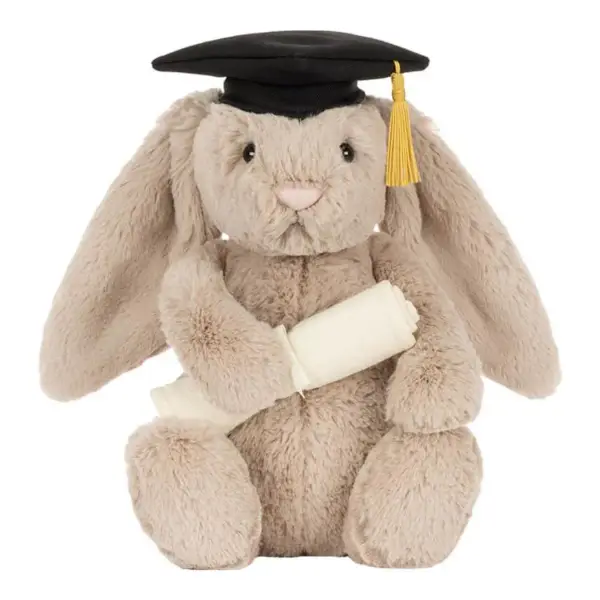 Bashful Bunny Graduation Outfit Soft Toy