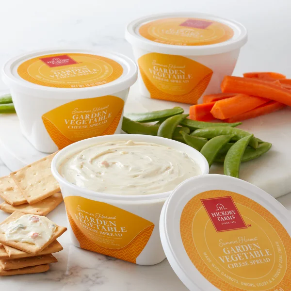 Garden Vegetable Cheese Spread 3-Pack
