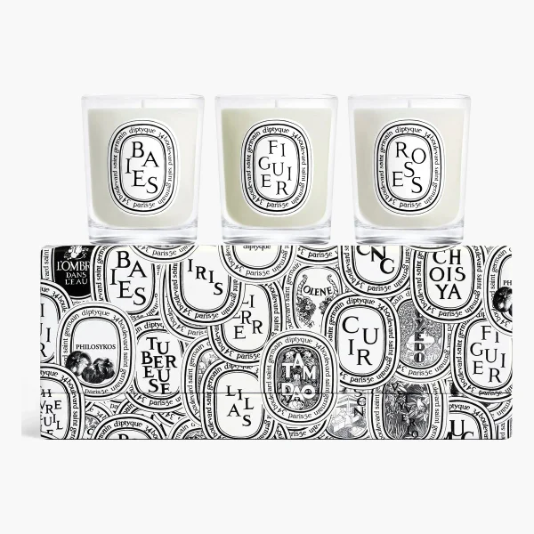 Set of 3 small candles - Pre-composed