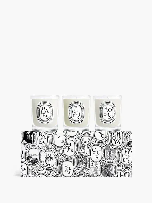 Set of 3 small candles - Pre-composed
