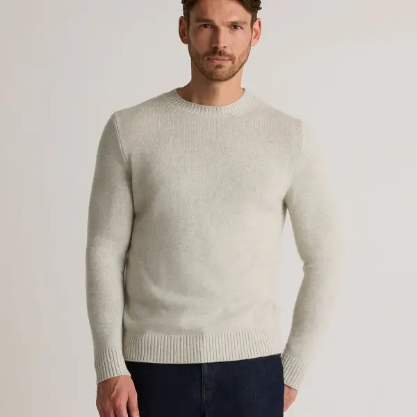 Luxe Baby Cashmere Crewneck Sweater
