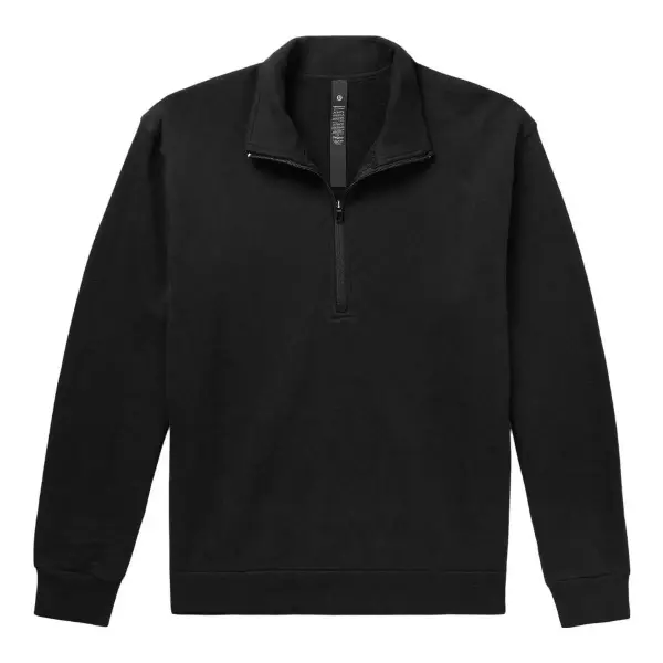 Steady State Cotton-Blend Jersey Half-Zip Sweatshirt