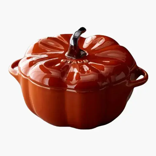Ceramic Stoneware Pumpkin Cocotte