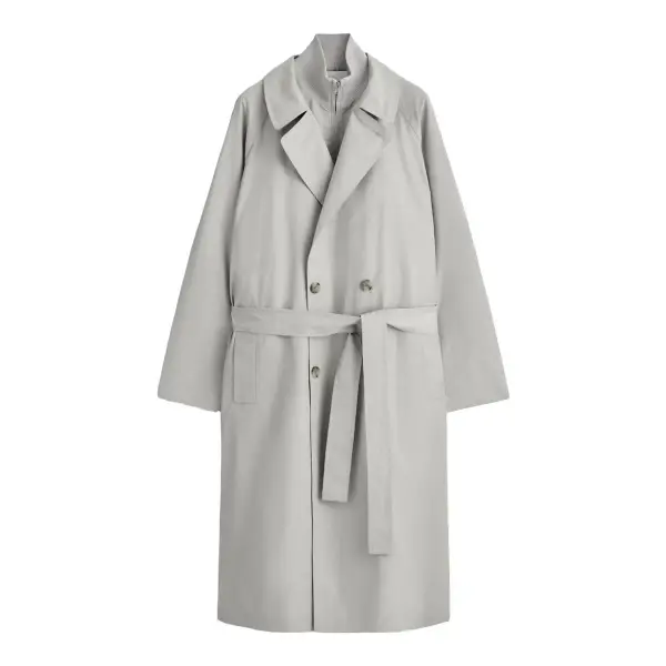 2-In-1 Water-Repellent Trench Coat