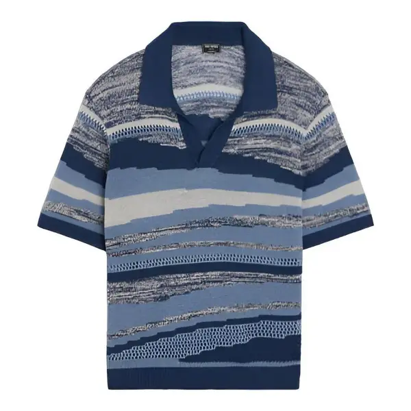 Relaxed Linen Dunes Montauk Sweater Polo
