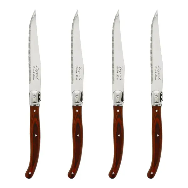 Set of 4 Laguiole Steak Knives