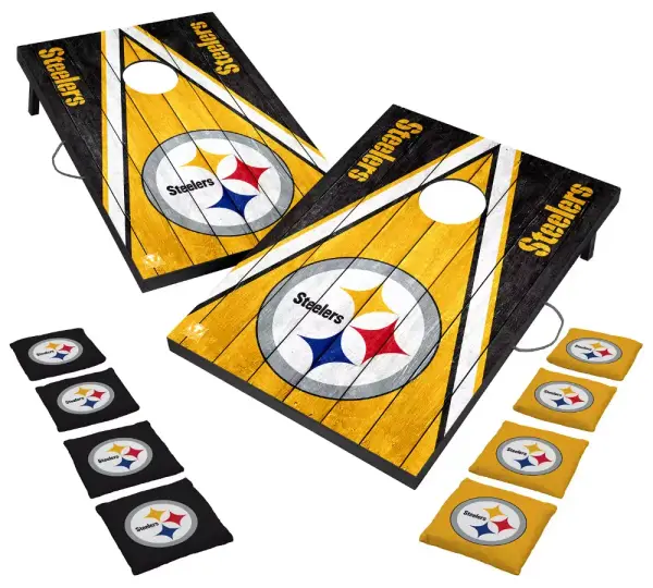 Tailgate Pittsburgh Steelers 2' x 3' Solid Wood Cornhole Boards