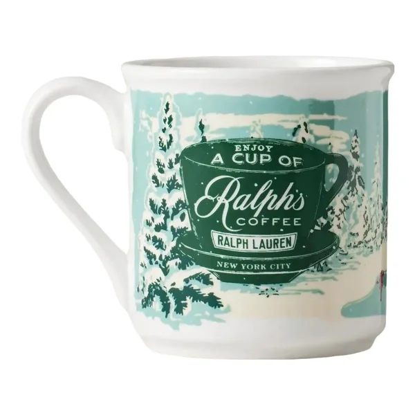 Coffee Holiday Scene Mug