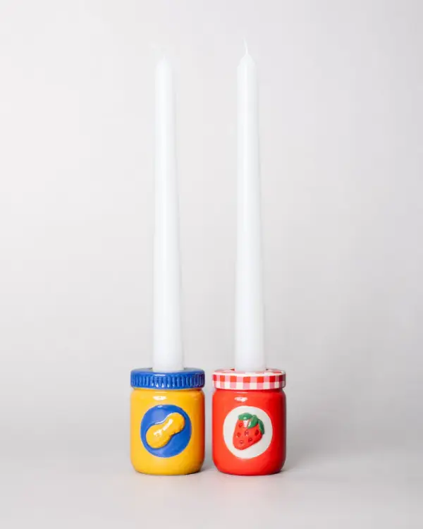 Candle Holder Set - PB&J