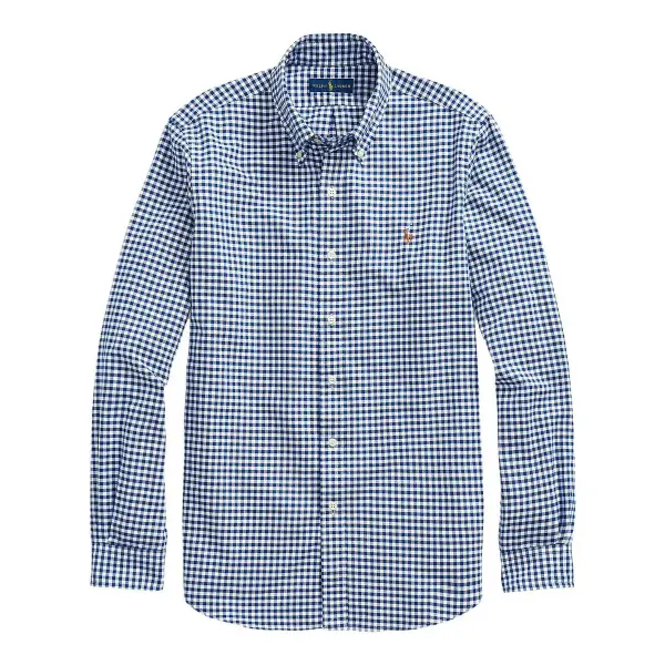 Classic Fit Gingham Oxford Shirt