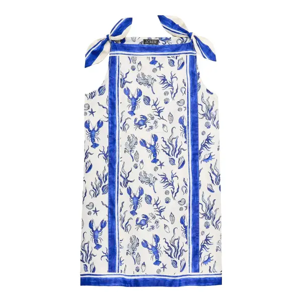 Sadie Beach Dress in Cotton Voile