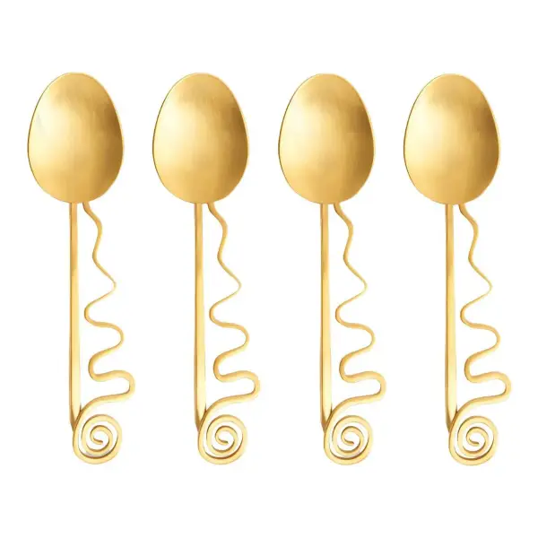 Spirale Cocktail Spoons (Set of 4)