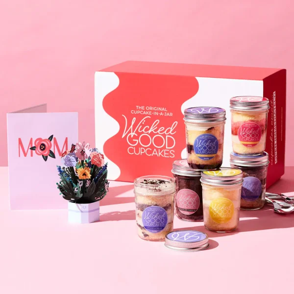 Mix & Match Mother's Day Cupcake 6-Pack with LovePop Card