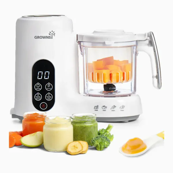 GROWNSY Baby Food Maker with Steam Basket
