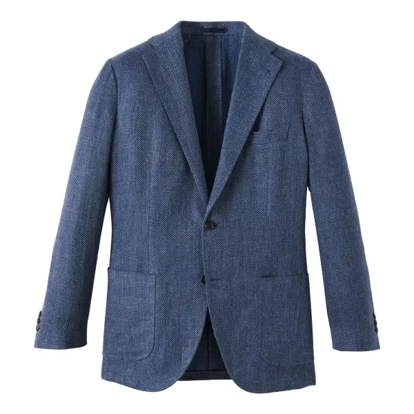 The Italian Cotton and Linen Waverly Jacket