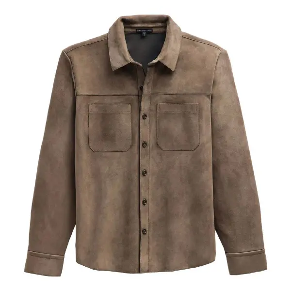 Suede Western Shirt 