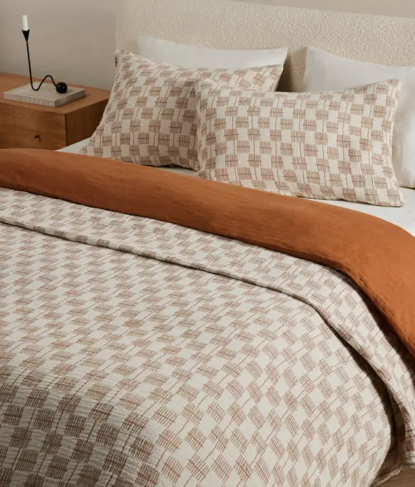 Basketweave Cotton Blanket