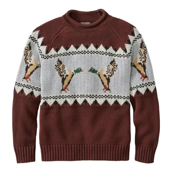 Signature Organic Cotton Rollneck Sweater