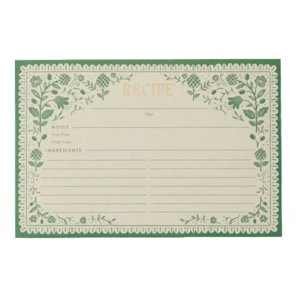 Recipe Cards