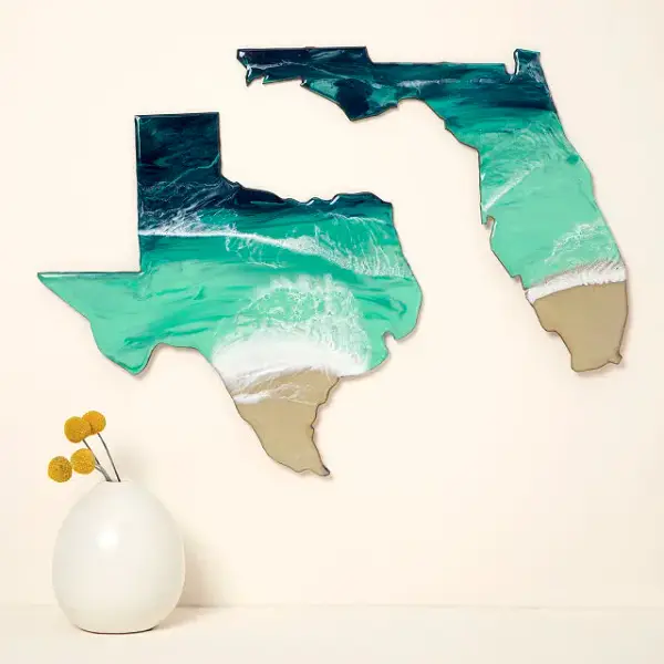 Beach State Wall Art