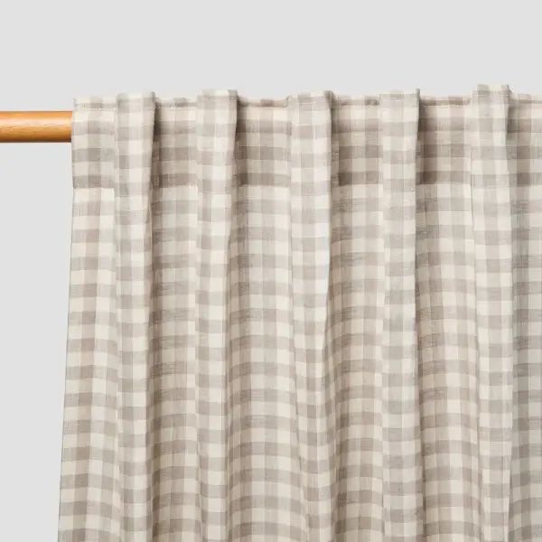 Linen Blend Curtains (Pair)