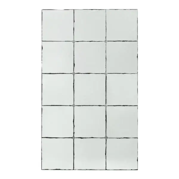 Antique-Finish Wall Mirror