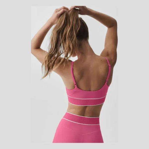 ALO Softsculpt Amp It Up Bra - Paradise Pink