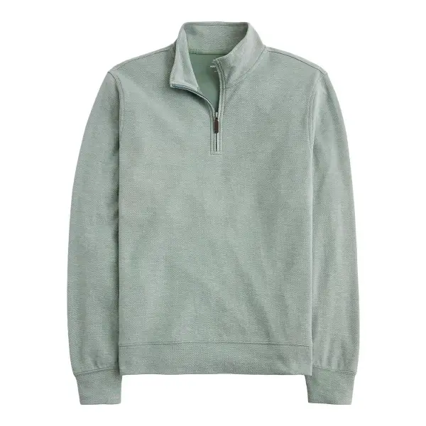 Performance Bird's-Eye Quarter-Zip Sweatshirt