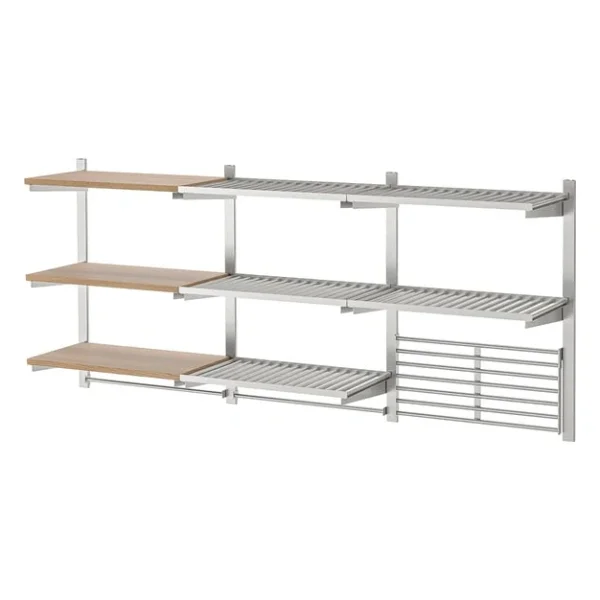 KUNGSFORS Storage unit with wall grid