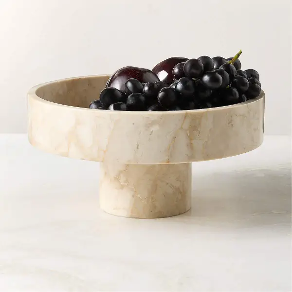 Orcino Marble Fruit Bowl