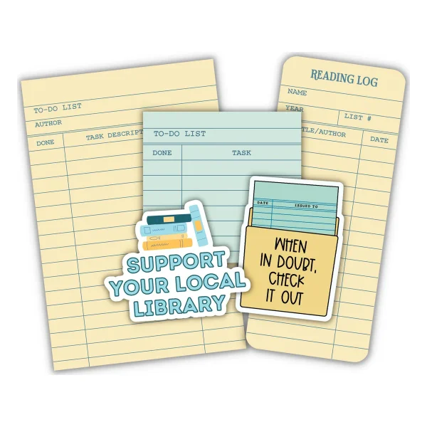 Library Lover Stationery & Sticker Gift Set
