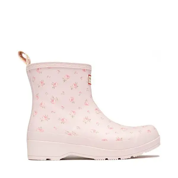 Womens Hunter x LoveShackFancy Play™ Short Rain Boot - Blooming Heirloom
