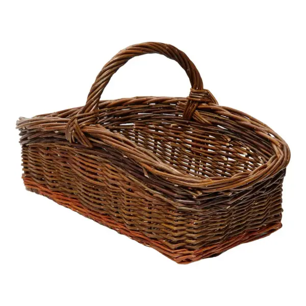 Handwoven Willow Asparagus Basket