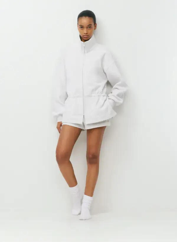 Cozy Sweatfleece Mega Cinch Zip-Up