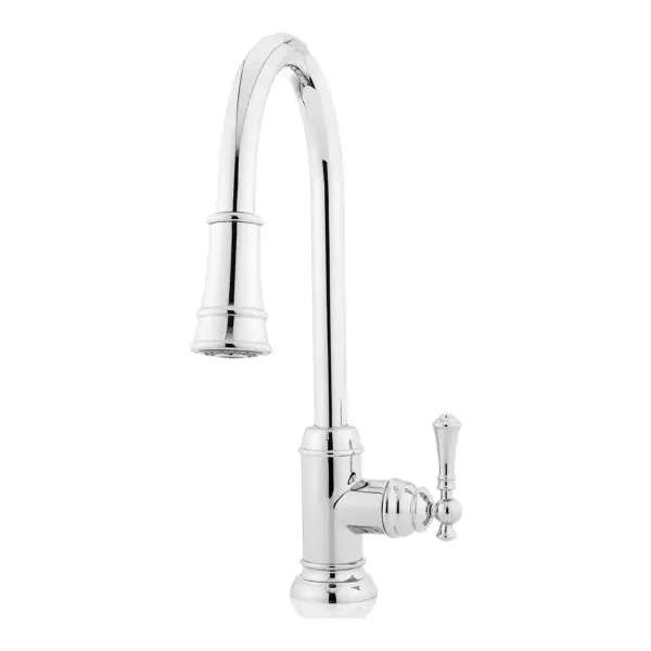 Amberley Single-Hole Pull-Down Spray Kitchen Faucet